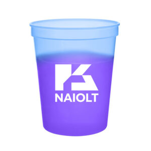 Color-Changing Plastic Stadium Cup