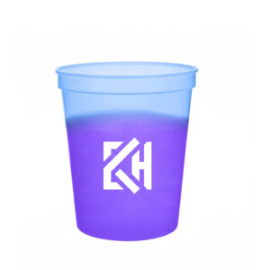 16 oz. Color-Changing Plastic Stadium Cup