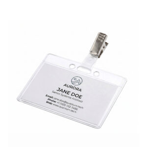 Soft Clear Badge Holder