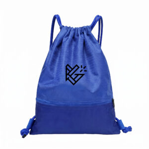 Sport Drawstring Bag with Zipper Pouch