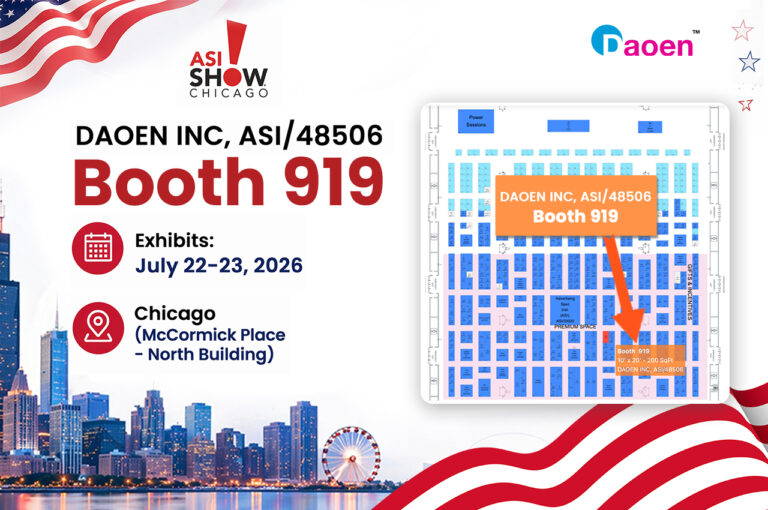 Countdown Begins! DAOEN INC Is Ready for ASI Chicago 2026 – Meet Us at Booth 919