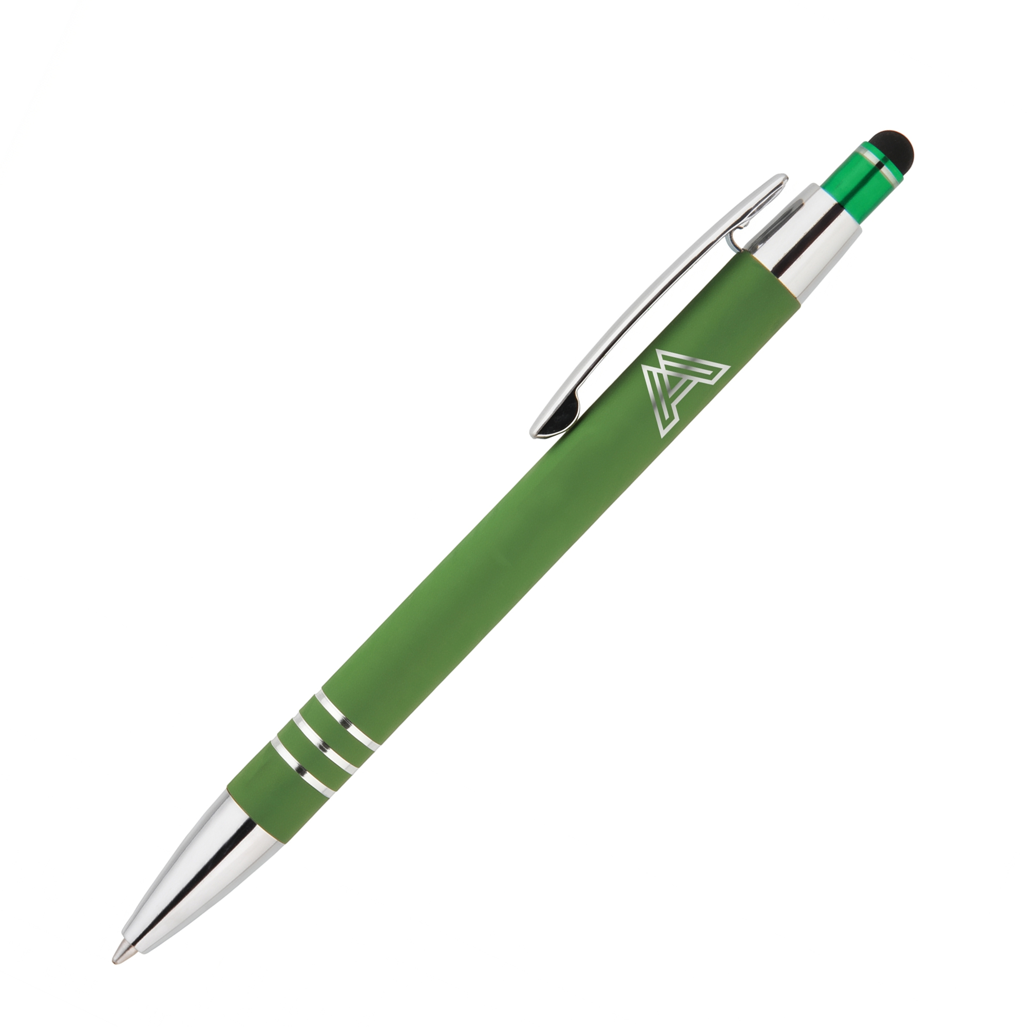 Soft Touch Ballpoint Pen with Logo