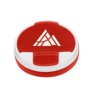 Round Plastic Pill Holder